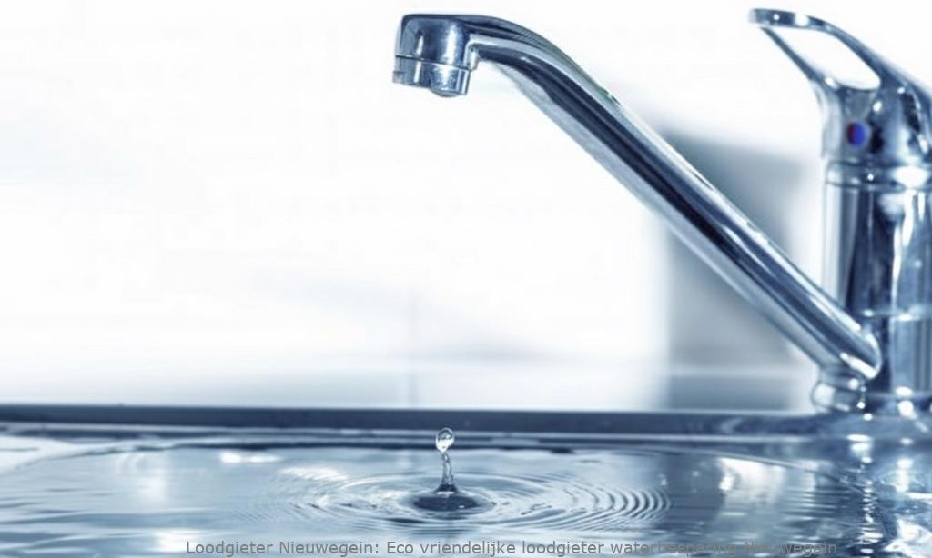 Eco vriendelijke loodgieter waterbesparing Nieuwegein