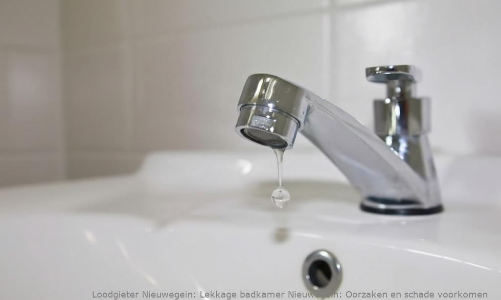 Lekkage badkamer Nieuwegein: Oorzaken en schade voorkomen