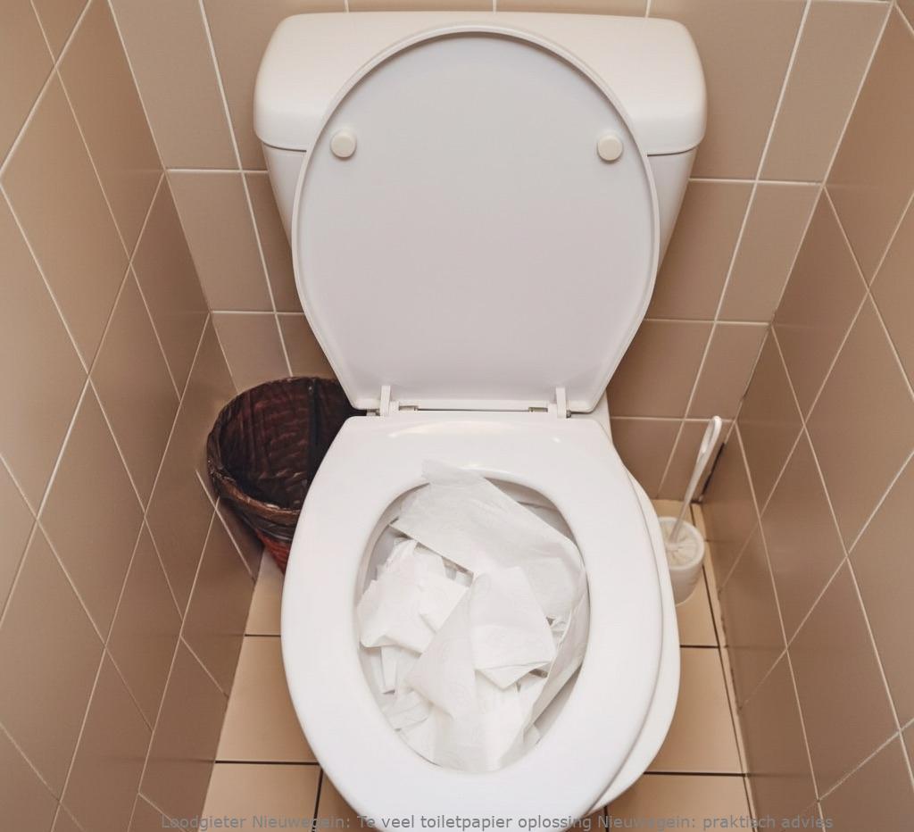 Te veel toiletpapier oplossing Nieuwegein: praktisch advies
