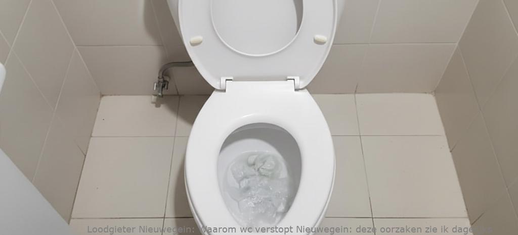 Waarom wc verstopt Nieuwegein: deze oorzaken zie ik dagelijks