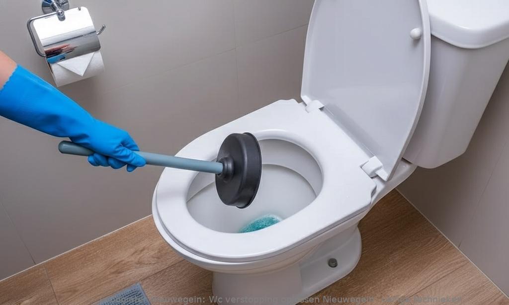 Wc verstopping oplossen Nieuwegein: veilige technieken