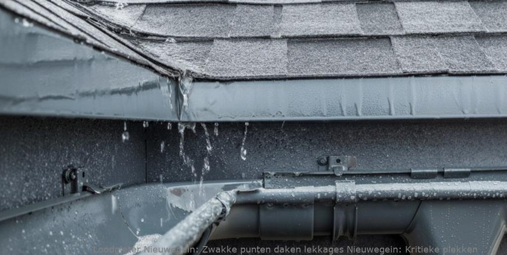 Zwakke punten daken lekkages Nieuwegein: Kritieke plekken